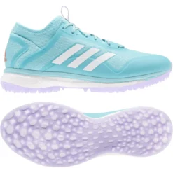 Adidas Fabela X Empower Hockey Shoes - Aqua (2023/24)