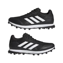 Adidas Fabela Zone 2.1 Hockey Shoes - Black (2023/24) -Hockey Club Shop adidas fabela zone 21 hockey shoes black 2022 23 7