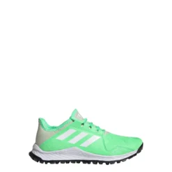 Adidas Hockey Youngstar Junior Shoes - Green (2023/24) -Hockey Club Shop adidas hockey youngstar junior shoes green 2022 23 6