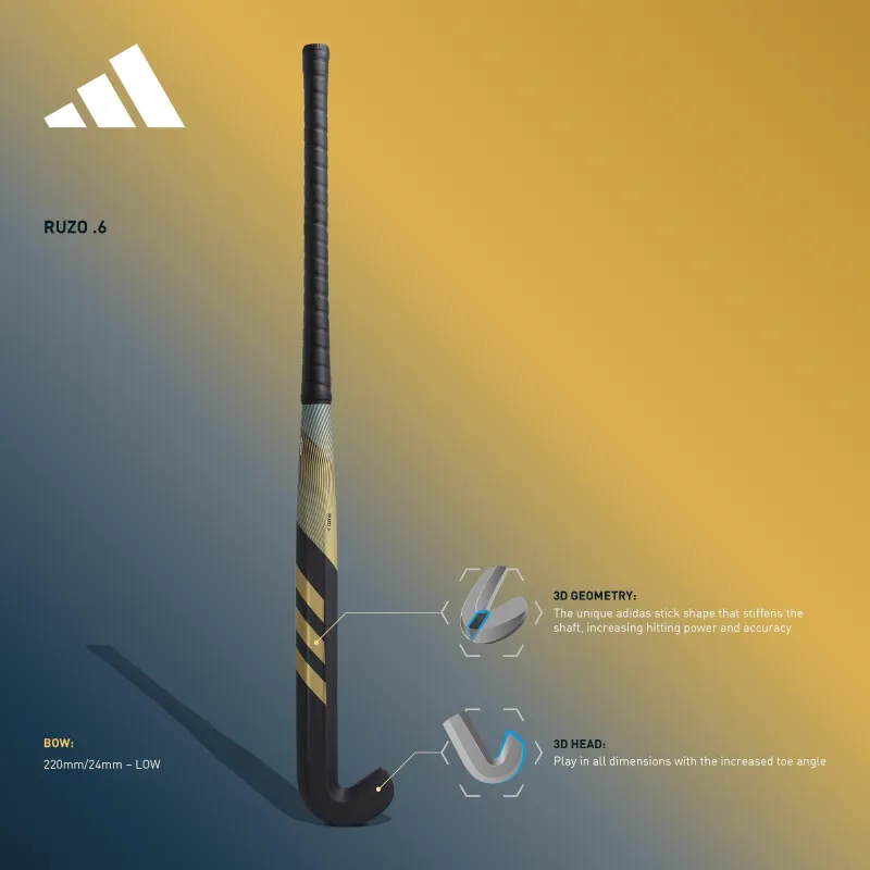 Adidas Ruzo .6 Hockey Stick (2023/24) 4 Adidas Ruzo .6 Hockey Stick (2023/24) - Image 2