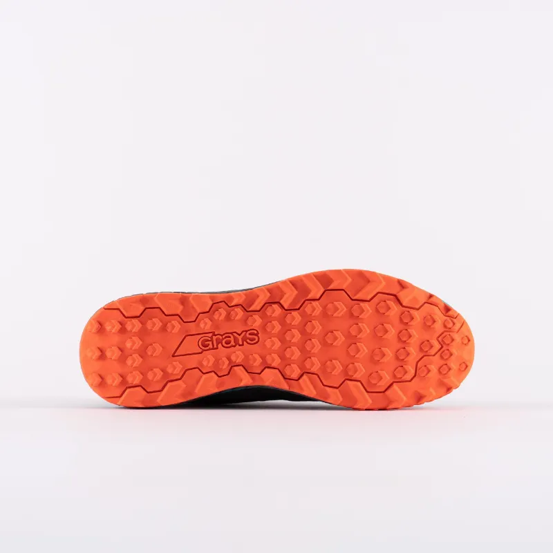 Grays Blitz Junior Hockey Shoes - Charcoal/Teal (2022/23) 11 Grays Blitz Junior Hockey Shoes - Charcoal/Teal (2022/23) - Image 9