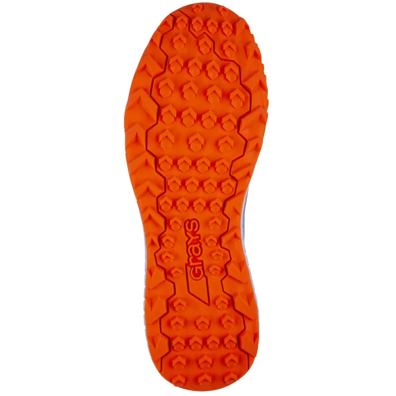 Grays Blitz Mens Hockey Shoes - Grey/Orange (2022/23) 4 Grays Blitz Mens Hockey Shoes - Grey/Orange (2022/23) - Image 2