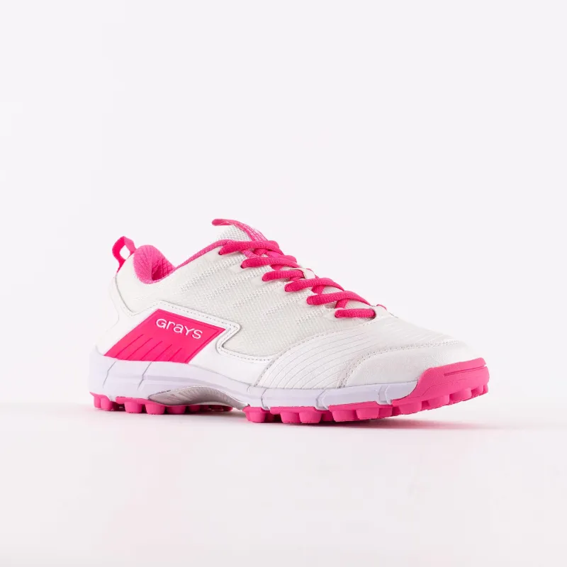 Grays Flash 3.0 Hockey Shoes - White/Pink (2022/23) 8 Grays Flash 3.0 Hockey Shoes - White/Pink (2022/23) - Image 6
