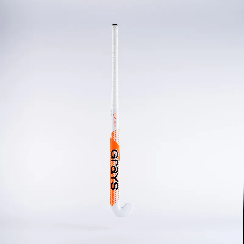 Grays GX1000 Ultrabow Hockey Stick - White/Orange (2023/24) 6 Grays GX1000 Ultrabow Hockey Stick - White/Orange (2023/24) - Image 4