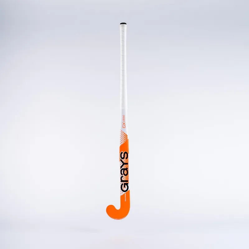 Grays GX1000 Ultrabow Junior Hockey Stick - White/Orange (2023/24) 5 Grays GX1000 Ultrabow Junior Hockey Stick - White/Orange (2023/24) - Image 3
