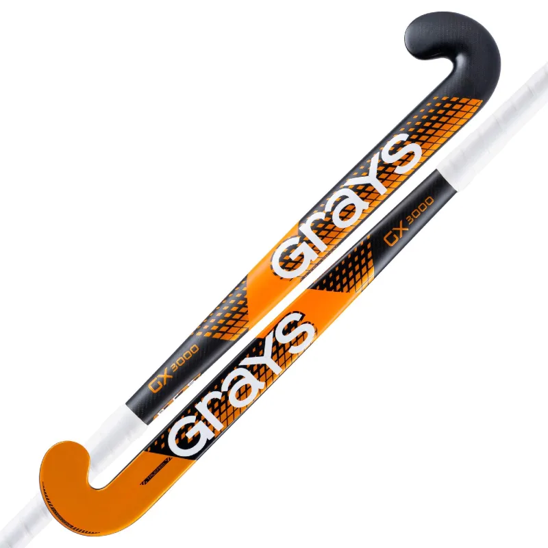 Grays GX3000 Ultrabow Junior Hockey Stick - Black/Orange (2023/24) 3 Grays GX3000 Ultrabow Junior Hockey Stick - Black/Orange (2023/24)