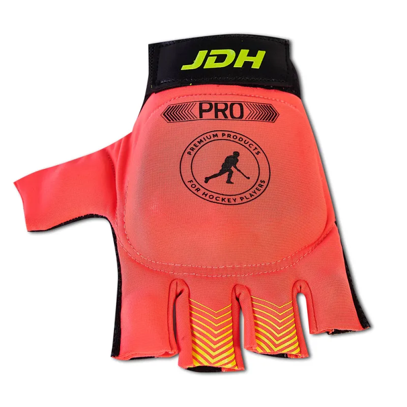 JDH Micro Hockey Glove - Pink/Black/Yellow (2021/22) 3 JDH Micro Hockey Glove - Pink/Black/Yellow (2021/22)