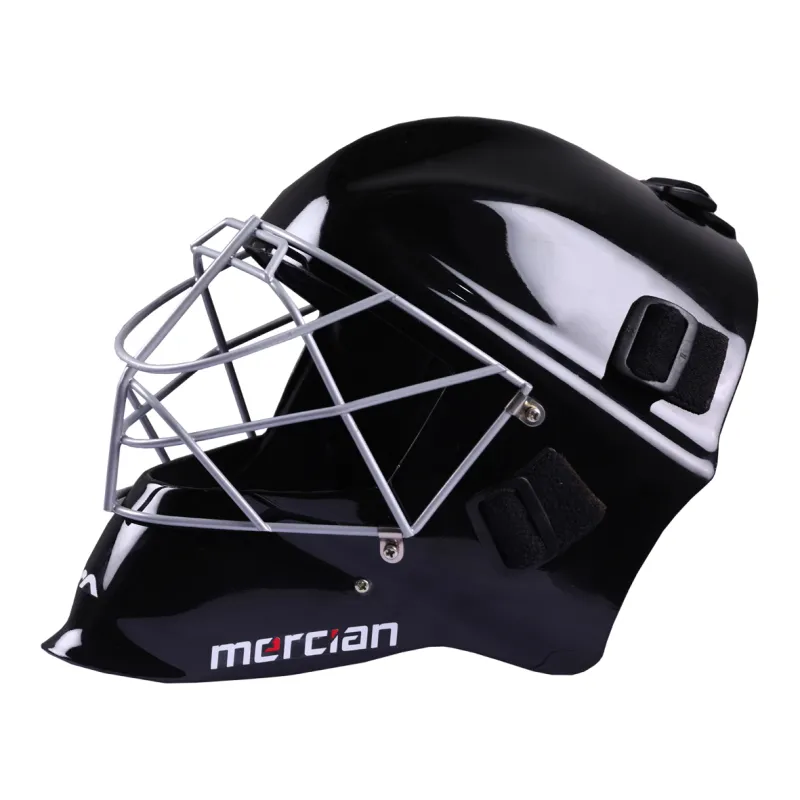 Mercian Genesis Junior Goalie Helmet - Black (2022/23) 5 Mercian Genesis Junior Goalie Helmet - Black (2022/23) - Image 3