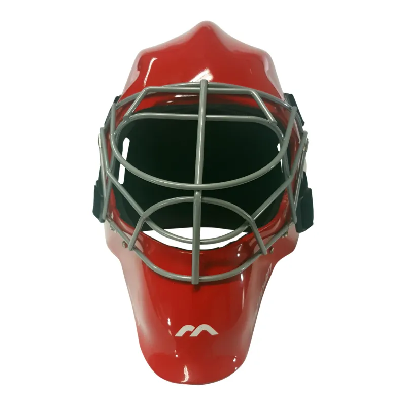 Mercian Genesis Senior Goalie Helmet - Red (2022/23) 3 Mercian Genesis Senior Goalie Helmet - Red (2022/23)