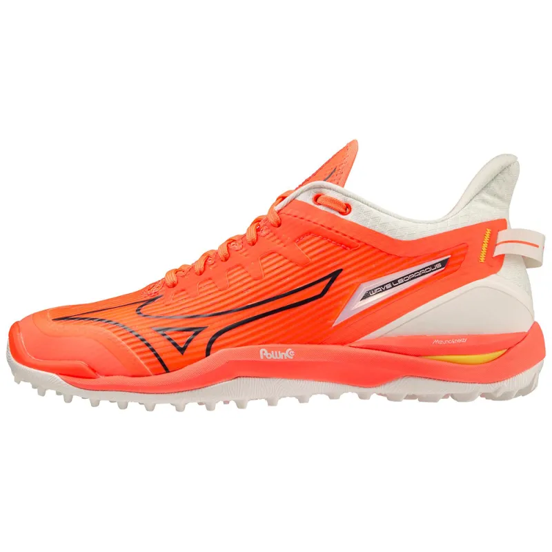 Mizuno Wave Leopardus Hockey Shoes - Neon Flame (2023/24) 3 Mizuno Wave Leopardus Hockey Shoes - Neon Flame (2023/24)