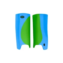 OBO Robo Hi-Rebound Legguards - Green/Peron Blue