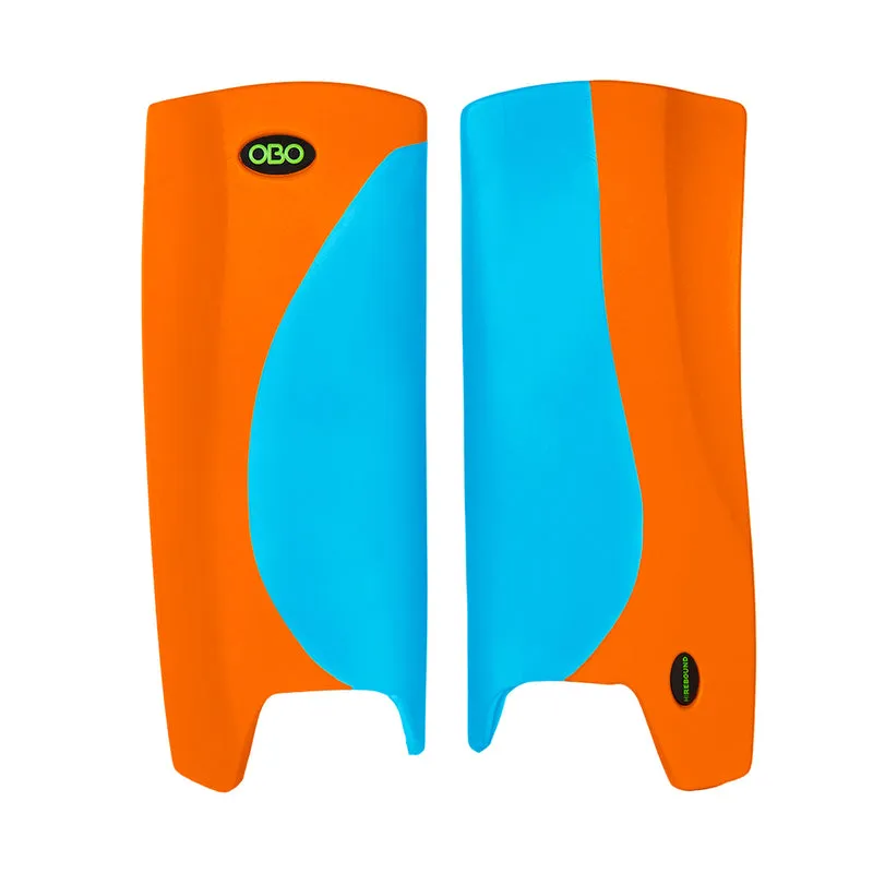 OBO Robo Hi-Rebound Legguards - Peron Blue/Orange 3 OBO Robo Hi-Rebound Legguards - Peron Blue/Orange
