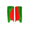 OBO Robo Hi-Rebound Legguards - Red/Green 1 OBO Robo Hi-Rebound Legguards - Red/Green -Hockey Club Shop obo robo hi rebound legguards red green