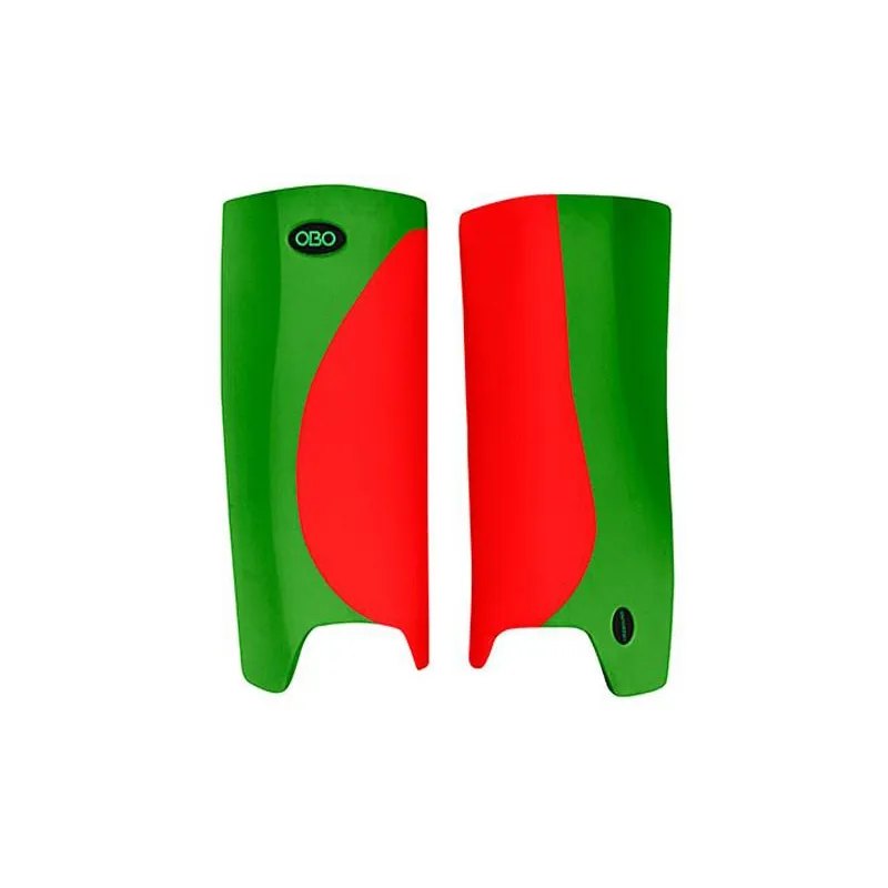 OBO Robo Hi-Rebound Legguards - Red/Green 2 OBO Robo Hi-Rebound Legguards - Red/Green