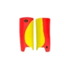 OBO Robo Hi-Rebound Legguards - Yellow/Red -Hockey Club Shop obo robo hi rebound legguards yellow red
