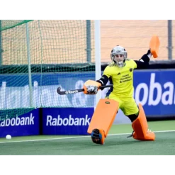 OBO Robo Hi-Rebound PLUS Legguards - Orange -Hockey Club Shop obo robo hi rebound plus legguards orange 6