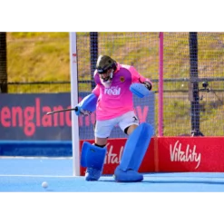 OBO Robo Hi-Rebound PLUS Legguards - Red -Hockey Club Shop obo robo hi rebound plus legguards red 3