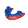 OPRO Self-Fit GEN4 Silver Mouthguard - Red/Blue -Hockey Club Shop opro self fit gen4 silver mouthguard red blue