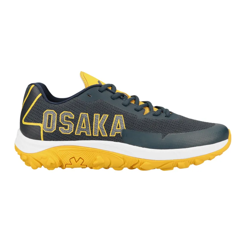 Osaka Kai MK1 Hockey Shoes - Navy/Yellow (2022/23) 3 Osaka Kai MK1 Hockey Shoes - Navy/Yellow (2022/23)