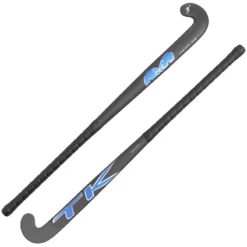 TK 3.5 Indoor Control Bow Hockey Stick - Black/Blue (2023/24) -Hockey Club Shop tk 35 indoor control bow hockey stick blue 2023 24 1