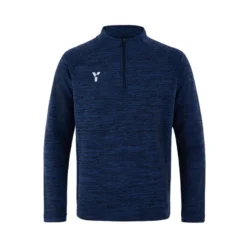 Y1 Unisex Fugi Quarter Zip Top - Navy